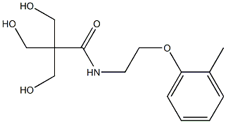  3-hydroxy-2,2-bis(hydroxymethyl)-N-[2-(2-methylphenoxy)ethyl]propanamide