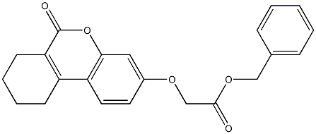 benzyl 2-[(6-oxo-7,8,9,10-tetrahydrobenzo[c]chromen-3-yl)oxy]acetate