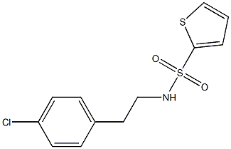 N-[2-(4-chlorophenyl)ethyl]thiophene-2-sulfonamide