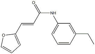(E)-N-(3-ethylphenyl)-3-(furan-2-yl)prop-2-enamide|
