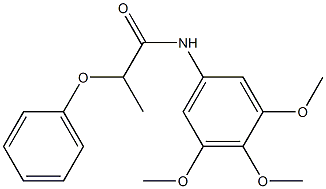2-phenoxy-N-(3,4,5-trimethoxyphenyl)propanamide