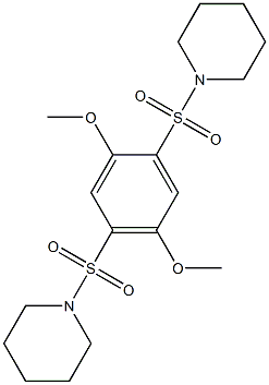 1-(2,5-dimethoxy-4-piperidin-1-ylsulfonylphenyl)sulfonylpiperidine