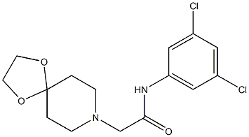 N-(3,5-dichlorophenyl)-2-(1,4-dioxa-8-azaspiro[4.5]decan-8-yl)acetamide|