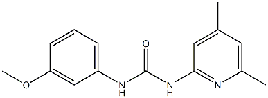 1-(4,6-dimethylpyridin-2-yl)-3-(3-methoxyphenyl)urea