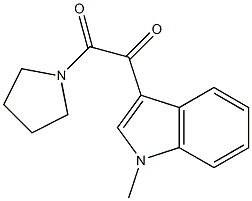 1-(1-methylindol-3-yl)-2-pyrrolidin-1-ylethane-1,2-dione