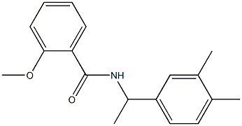 N-[1-(3,4-dimethylphenyl)ethyl]-2-methoxybenzamide|