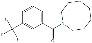 azocan-1-yl-[3-(trifluoromethyl)phenyl]methanone Struktur