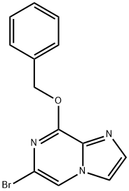 8-Benzyloxy-6-bromo-imidazo[1,2-a]pyrazine Structure
