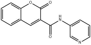2-oxo-N-pyridin-3-ylchromene-3-carboxamide Structure