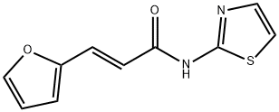 (E)-3-(furan-2-yl)-N-(1,3-thiazol-2-yl)prop-2-enamide,853407-23-5,结构式