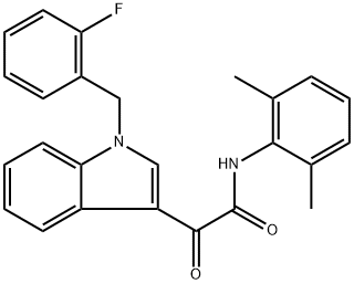 893774-44-2 N-(2,6-dimethylphenyl)-2-[1-[(2-fluorophenyl)methyl]indol-3-yl]-2-oxoacetamide