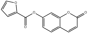 (2-oxochromen-7-yl) furan-2-carboxylate Structure