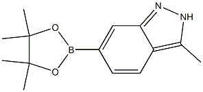 3-Methyl-6-(4,4,5,5-tetramethyl-[1,3,2]dioxaborolan-2-yl)-2H-indazole Structure
