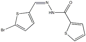 N-[(Z)-(5-bromothiophen-2-yl)methylideneamino]thiophene-2-carboxamide