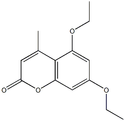  5,7-diethoxy-4-methylchromen-2-one