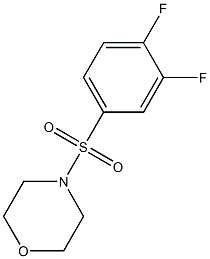 4-(3,4-difluorophenyl)sulfonylmorpholine
