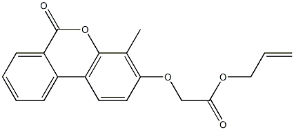  prop-2-enyl 2-(4-methyl-6-oxobenzo[c]chromen-3-yl)oxyacetate