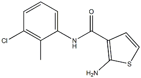  2-amino-N-(3-chloro-2-methylphenyl)thiophene-3-carboxamide