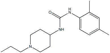 1-(2,4-dimethylphenyl)-3-(1-propylpiperidin-4-yl)urea