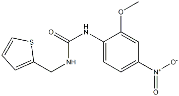  1-(2-methoxy-4-nitrophenyl)-3-(thiophen-2-ylmethyl)urea