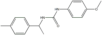 1-(4-methoxyphenyl)-3-[1-(4-methylphenyl)ethyl]urea