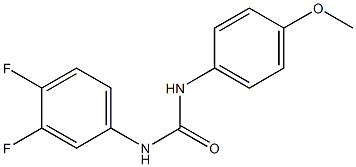 1-(3,4-difluorophenyl)-3-(4-methoxyphenyl)urea|