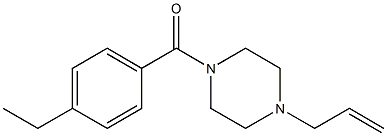(4-ethylphenyl)-(4-prop-2-enylpiperazin-1-yl)methanone