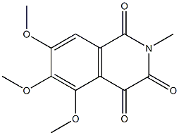  5,6,7-trimethoxy-2-methylisoquinoline-1,3,4-trione