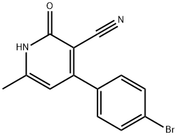4-(4-bromophenyl)-6-methyl-2-oxo-1H-pyridine-3-carbonitrile
