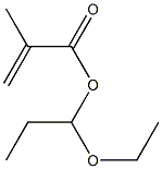 2-Propenoic acid, 2-methyl-,1-ethoxypropyl ester,138554-08-2,结构式