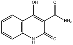 4-HYDROXY-2-OXO-1H-QUINOLINE-3-CARBOXAMIDE, 139713-59-0, 结构式