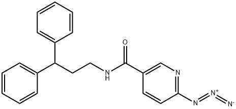 6-azido-N-(3,3-diphenylpropyl)pyridine-3-carboxamide|