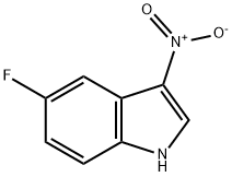 5-Fluoro-3-nitro-1H-indole Structure