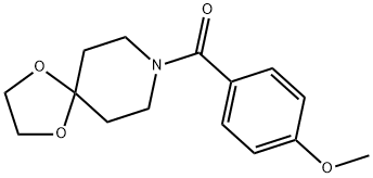 1,4-dioxa-8-azaspiro[4.5]decan-8-yl-(4-methoxyphenyl)methanone