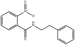2-nitro-N-(2-phenylethyl)benzamide Structure