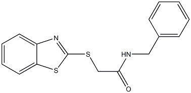 19967-46-5 2-(1,3-benzothiazol-2-ylsulfanyl)-N-benzylacetamide