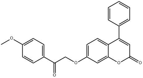 7-[2-(4-methoxyphenyl)-2-oxoethoxy]-4-phenylchromen-2-one