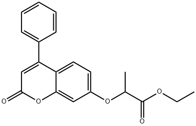 ethyl 2-(2-oxo-4-phenylchromen-7-yl)oxypropanoate