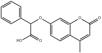 329907-36-0 2-(4-methyl-2-oxochromen-7-yl)oxy-2-phenylacetic acid