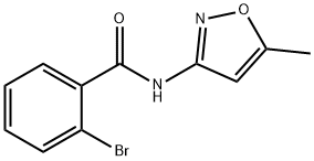 2-bromo-N-(5-methyl-1,2-oxazol-3-yl)benzamide Structure