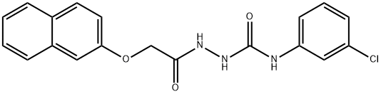 355812-65-6 1-(3-chlorophenyl)-3-[(2-naphthalen-2-yloxyacetyl)amino]urea