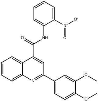 420092-34-8 2-(3,4-dimethoxyphenyl)-N-(2-nitrophenyl)quinoline-4-carboxamide