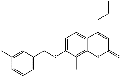 428836-67-3 8-methyl-7-[(3-methylphenyl)methoxy]-4-propylchromen-2-one
