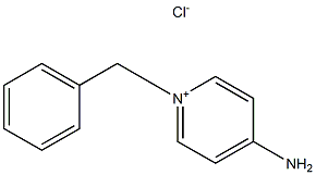 1-benzylpyridin-1-ium-4-amine chloride Struktur
