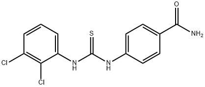 4-[(2,3-dichlorophenyl)carbamothioylamino]benzamide Structure