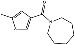 azepan-1-yl-(5-methylthiophen-3-yl)methanone Structure