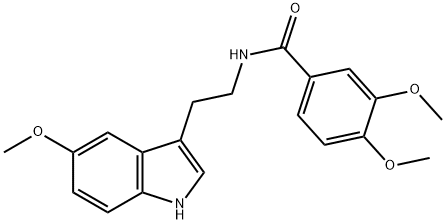 838886-72-9 3,4-dimethoxy-N-[2-(5-methoxy-1H-indol-3-yl)ethyl]benzamide