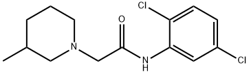 N-(2,5-dichlorophenyl)-2-(3-methylpiperidin-1-yl)acetamide|