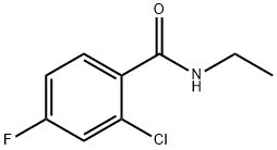 2-chloro-N-ethyl-4-fluorobenzamide Structure