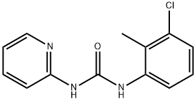 1-(3-chloro-2-methylphenyl)-3-pyridin-2-ylurea Structure